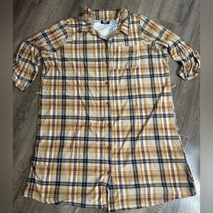 Jolie Joy Men's Plaid Shirt